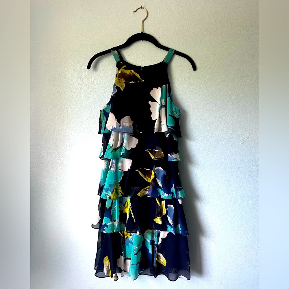 Ruffles Chiffon Dress